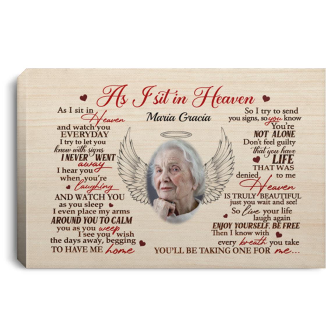 Personalized Custom Photo Canvas, White, 0.75'' Framed Canvas Personalized Custom Photo Canvas, White, 0.75'' Framed Canvas