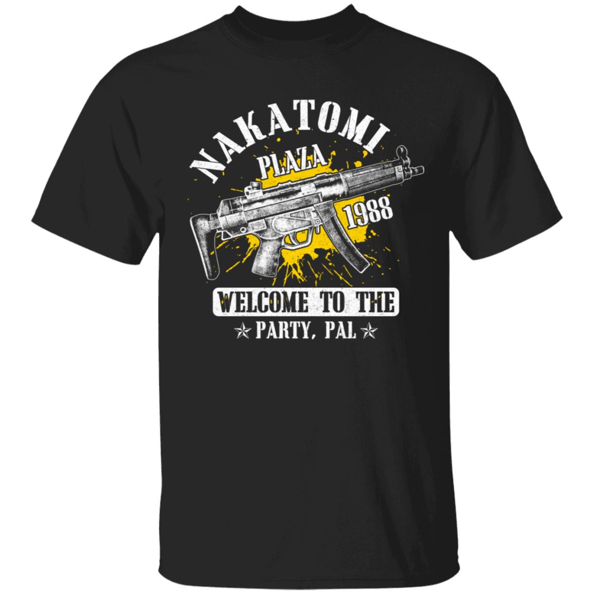 Nakatomi Shirt, Black, Unisex T-Shirt
