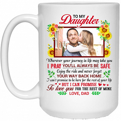 15 oz. White Mug