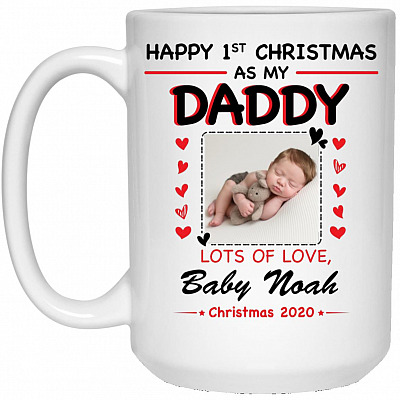 15 oz. White Mug