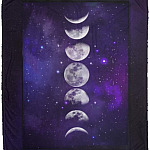 Eclipse Blanket, White, Cozy Plush Fleece Blanket - 50x60