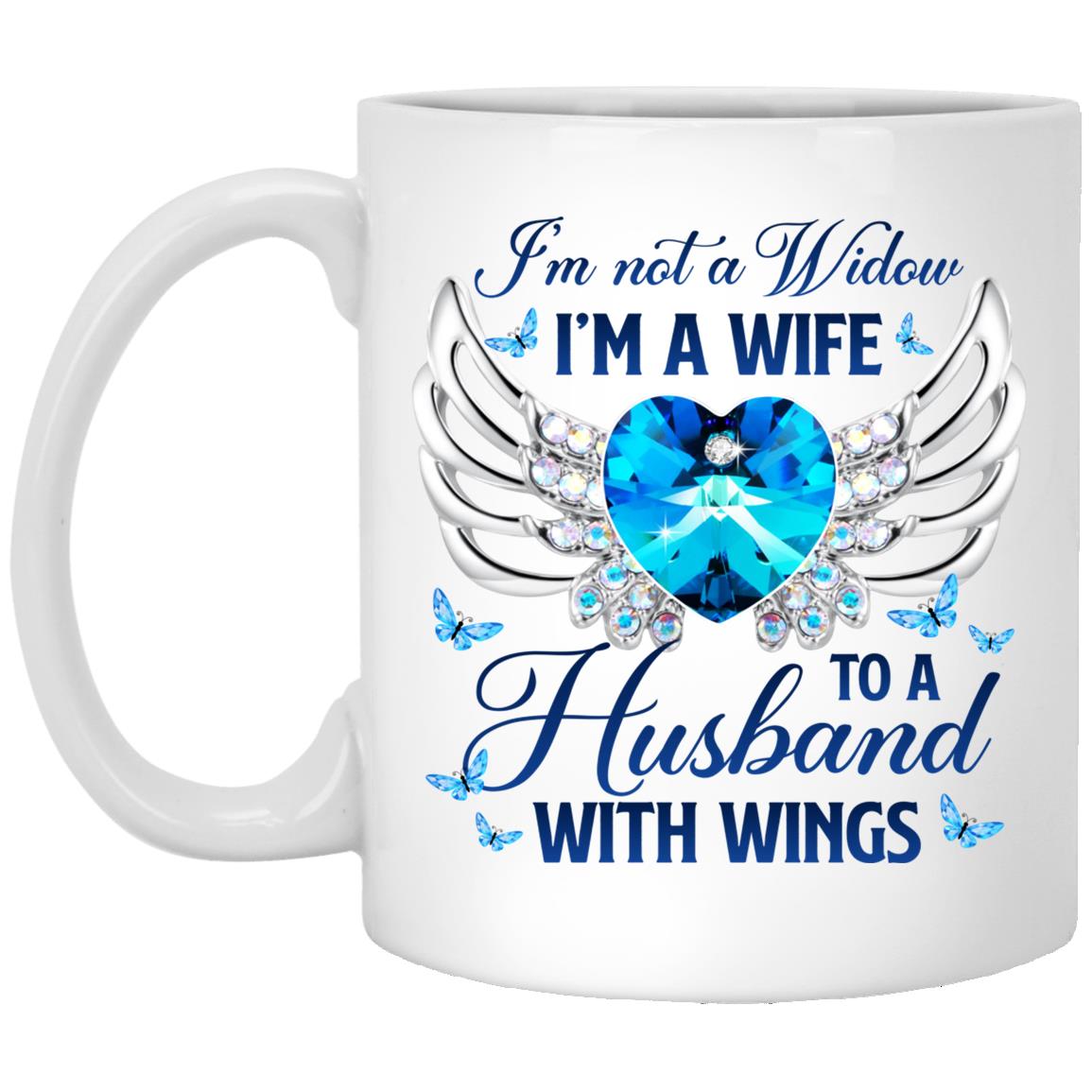 Not A Widow Mug, White, 11 oz. White Mug Not A Widow Mug, White, 11 oz. White Mug
