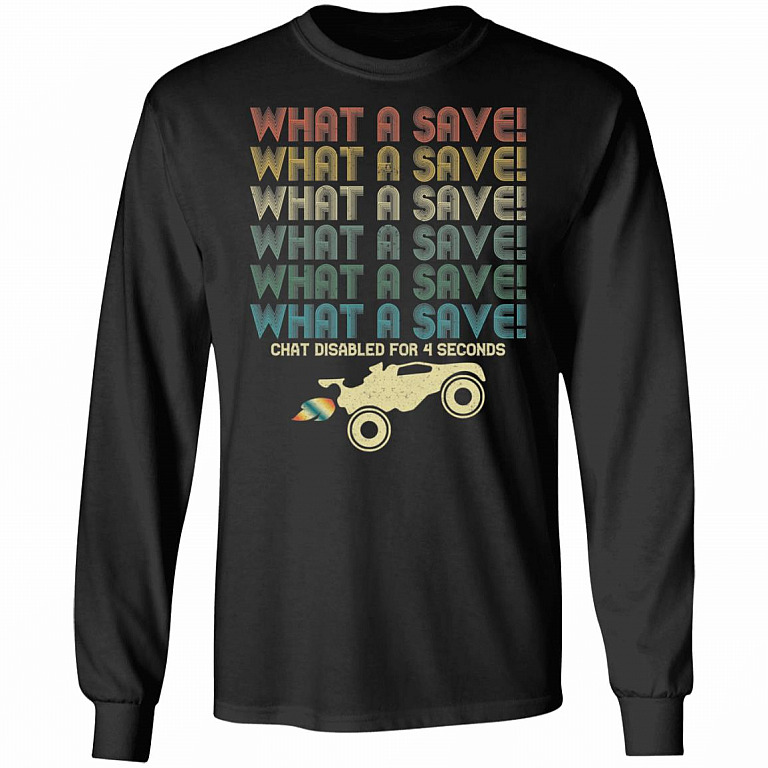 What A Save Hoodie, Black, Long Sleeve