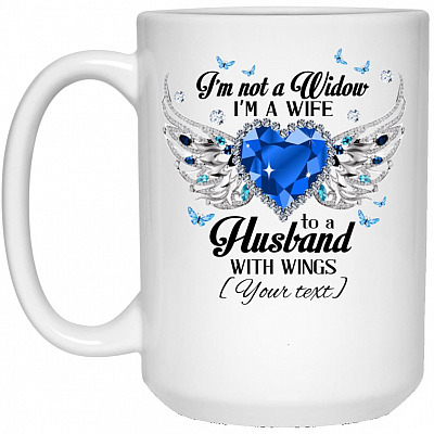 15 oz. White Mug