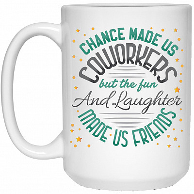 15 oz. White Mug