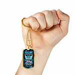 Mom Since You Got Wings I Never Been The Same Dog Tag Pendant Necklace - Sympathy Necklace For Loss Of Mother - Dog Tag (Gold Plated) Mom Since You Got Wings I Never Been The Same Dog Tag Pendant Necklace - Sympathy Necklace For Loss Of Mother - Dog Tag (Gold Plated)