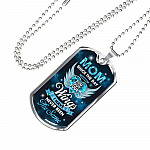 Mom Since You Got Wings I Never Been The Same Dog Tag Pendant Necklace - Sympathy Necklace For Loss Of Mother - Dog Tag (Silver) Mom Since You Got Wings I Never Been The Same Dog Tag Pendant Necklace - Sympathy Necklace For Loss Of Mother - Dog Tag (Silver)