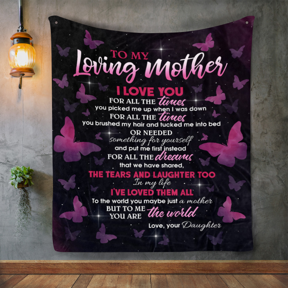 1LV. Loving Mother Blanket Mockup 2