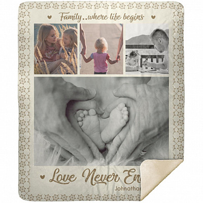 Premium Mink Sherpa Blanket - 50x60