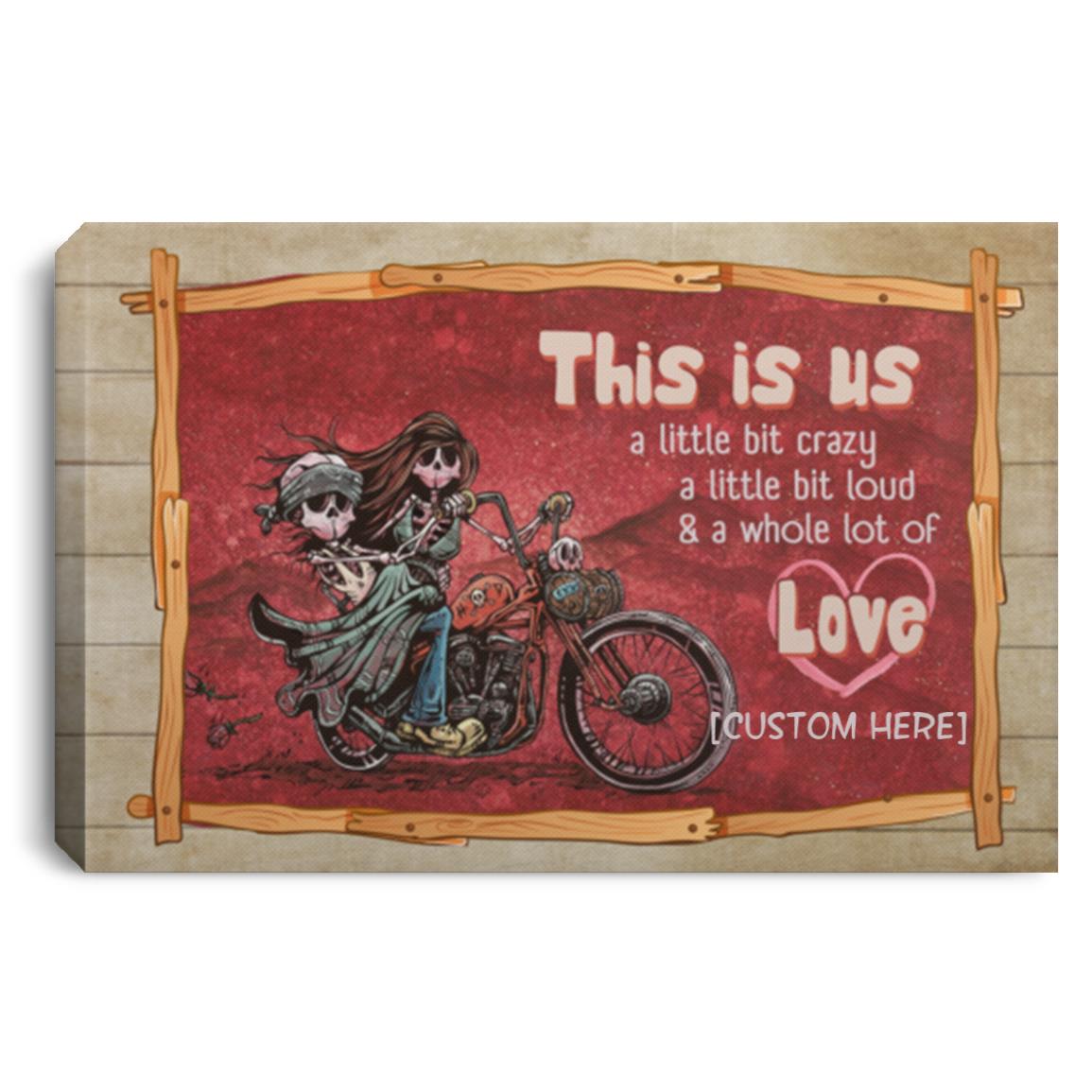 Personalized Canvas, White, 0.75'' Framed Canvas Personalized Canvas, White, 0.75'' Framed Canvas