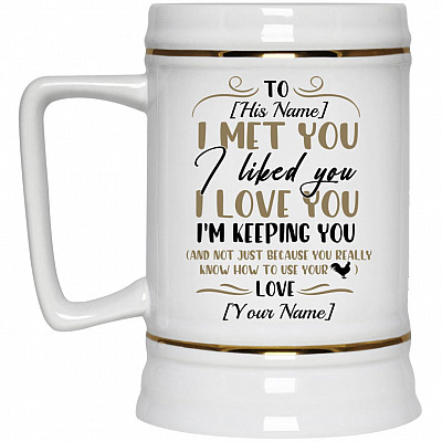 22 oz. Beer Stein