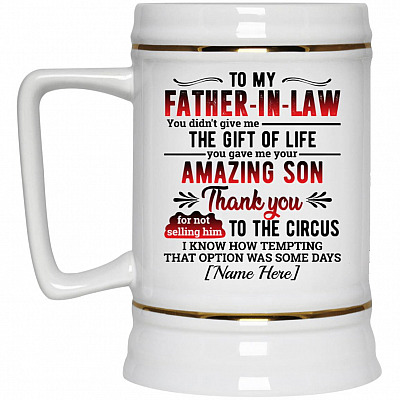 22 oz. Beer Stein