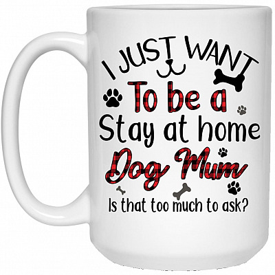 15 oz. White Mug