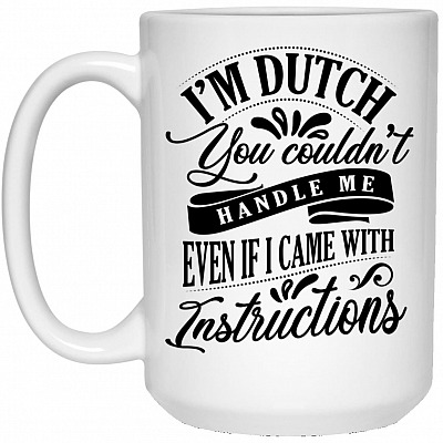 15 oz. White Mug