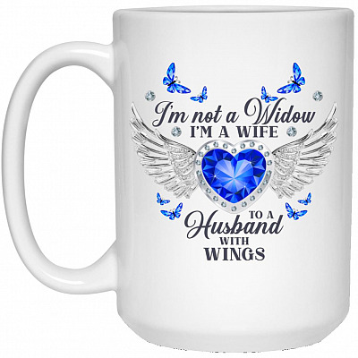 15 oz. White Mug