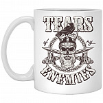 Tears Of My Enemies, White, 11 oz. White Mug