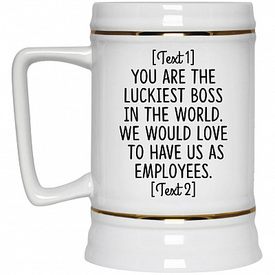 22 oz. Beer Stein