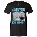 I Spent Most Of My Adult Life, Black, V-Neck T-Shirt