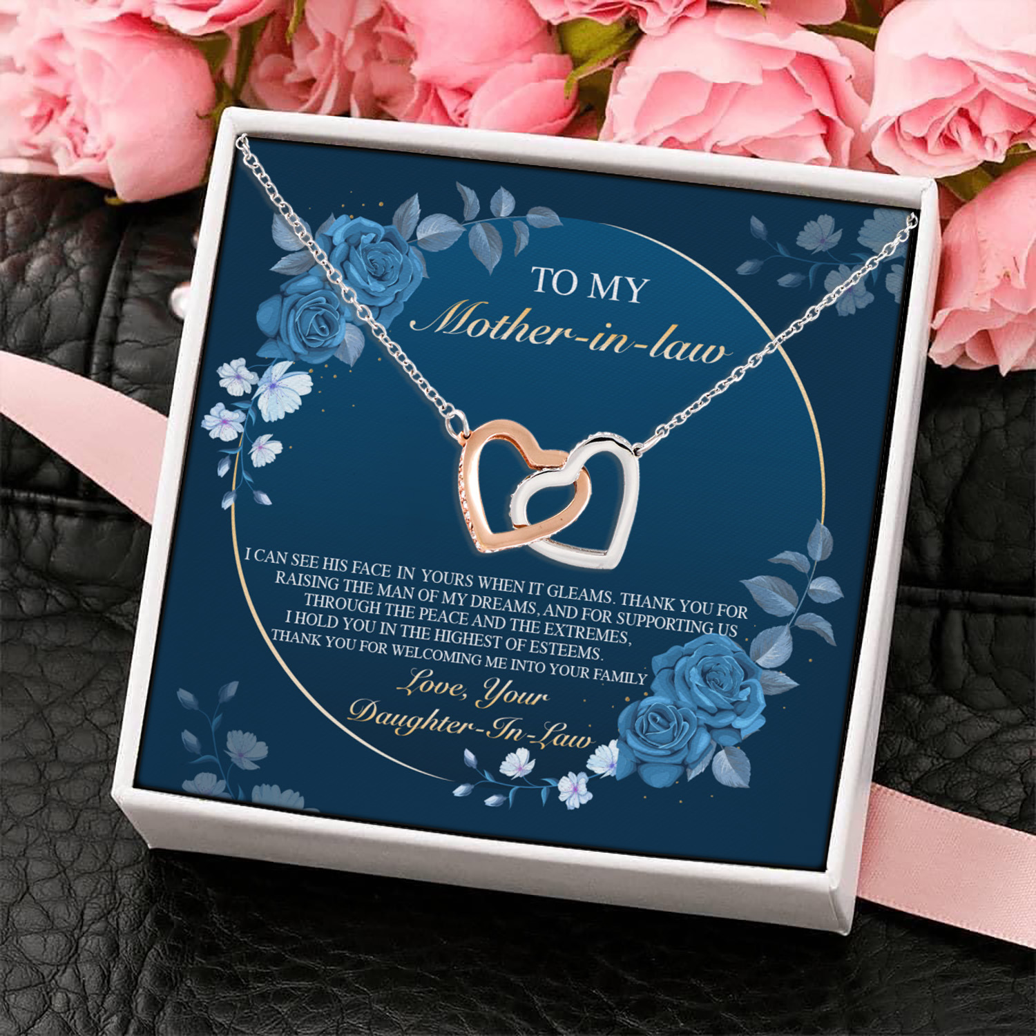 6O. Mother In Law(6) copy Interlocking Hearts Necklace 4