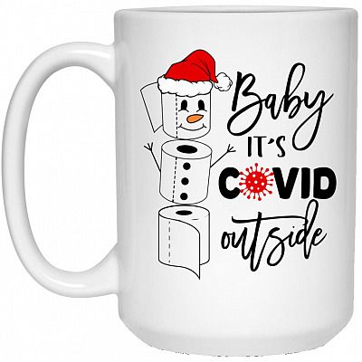 15 oz. White Mug