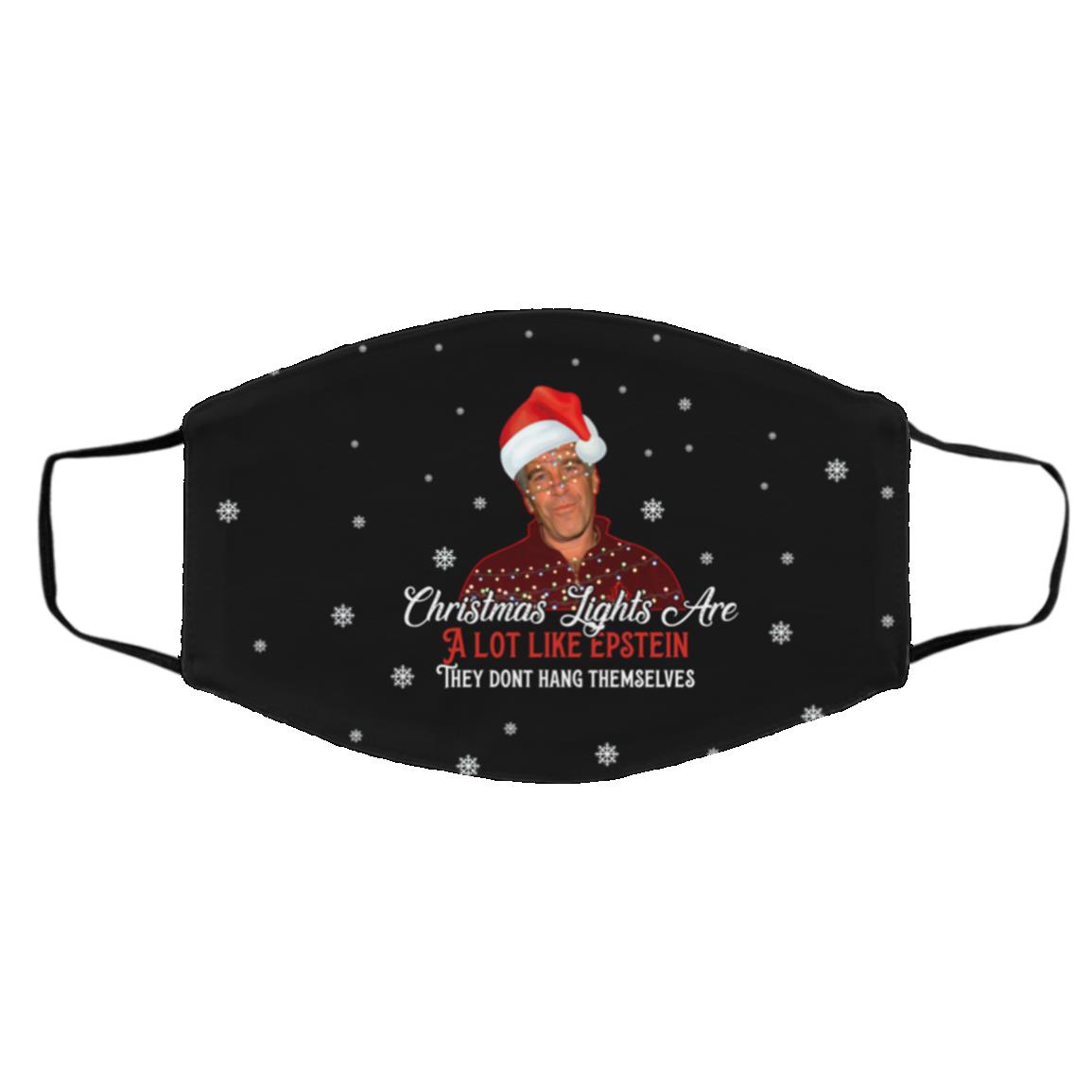 Epstein Mask, White, Cloth Face Cover – Medium/Large Epstein Mask, White, Cloth Face Cover – Medium/Large