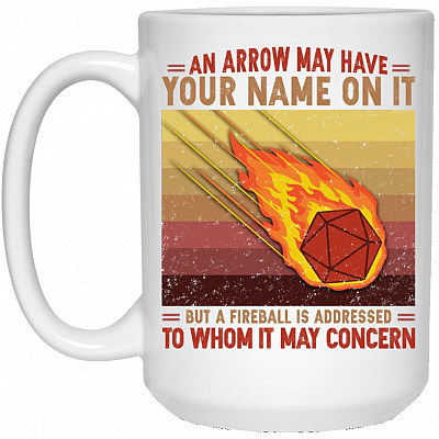 15 oz. White Mug