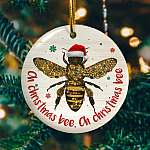 1H_ Christmas Bee 1 Ornament mk