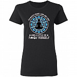 I Mostly Peace Love And Ladies T-Shirt, Black, Ladies T-Shirt