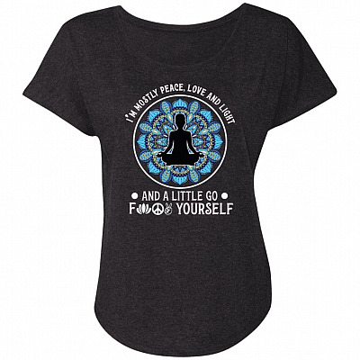 Ladies Triblend Dolman Sleeve