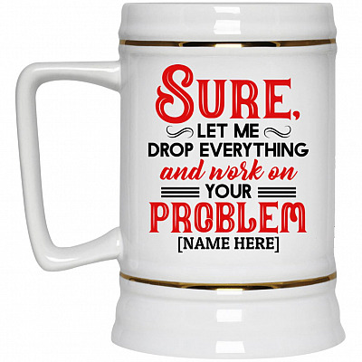 22 oz. Beer Stein