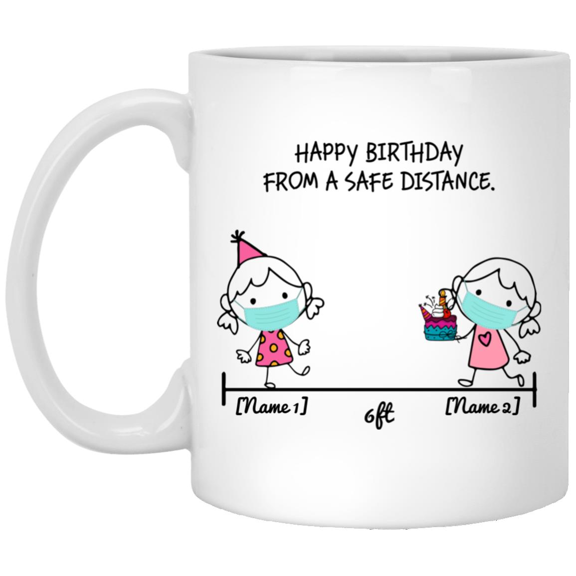 Personalized Happy Mug, White, 11 oz. White Mug Personalized Happy Mug, White, 11 oz. White Mug