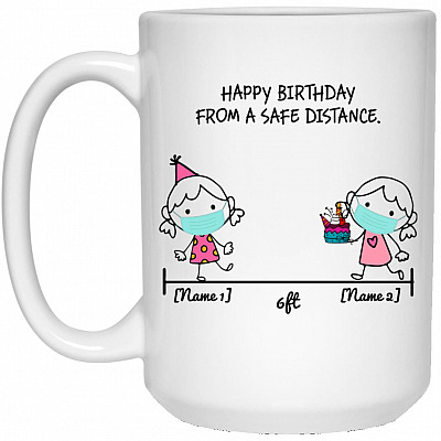 15 oz. White Mug