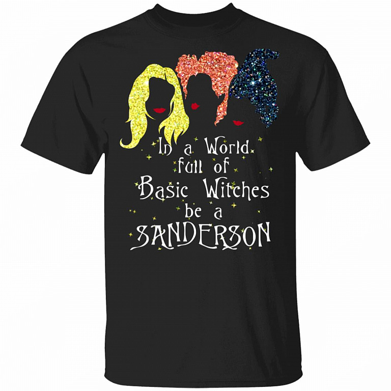 in A World Full of Basic, Black, Unisex T-Shirt