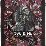 You And Me We Got This, White, Cozy Plush Fleece Blanket - 50x60