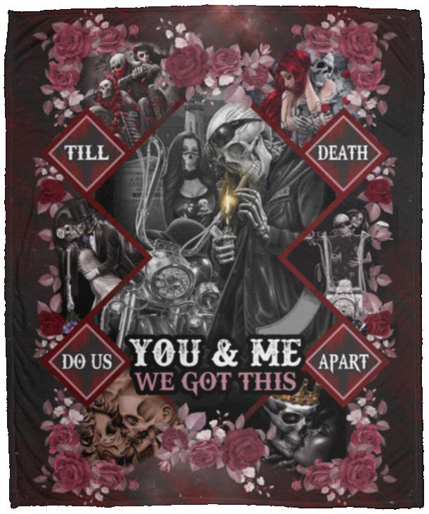 You And Me We Got This, White, Cozy Plush Fleece Blanket - 50x60