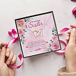 88 HG_ To My Sister My Sister Shares(5) Interlocking Hearts Necklace 5