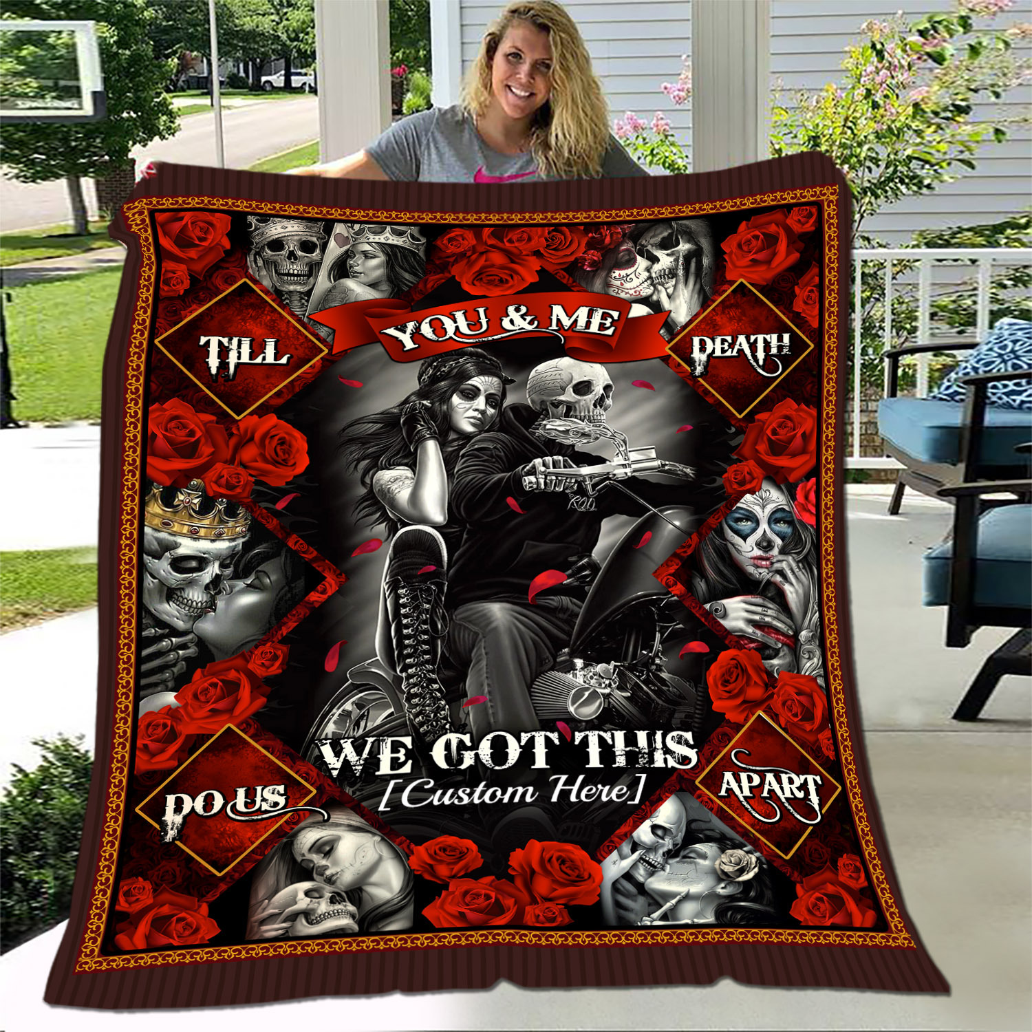 3VT. We Got This Skull Biker Personalized-mk1