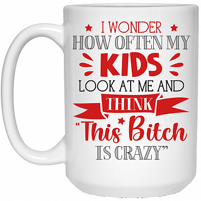 15 oz. White Mug