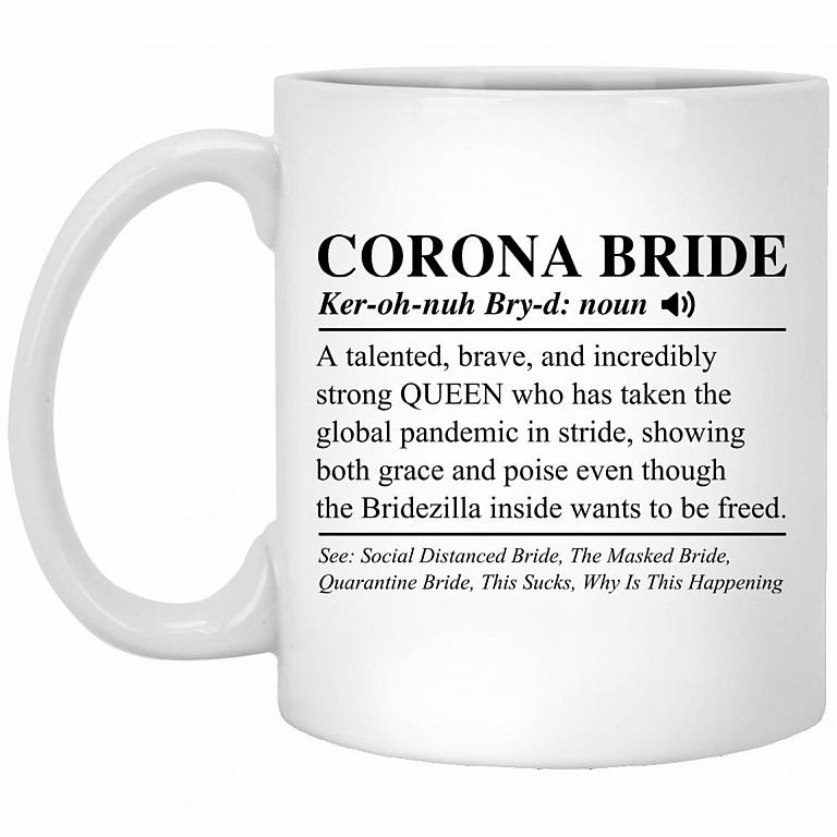 Bride Mug, White, 11 oz. White Mug
