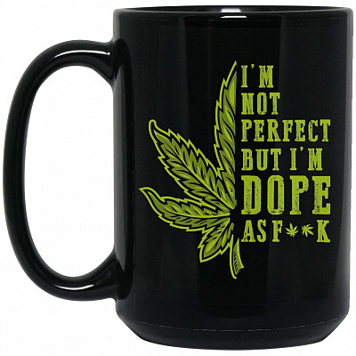 15 oz. Black Mug