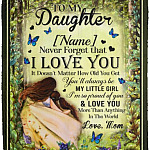 Personalized Blanket, White, Cozy Plush Fleece Blanket - 50x60