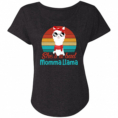 Ladies Triblend Dolman Sleeve