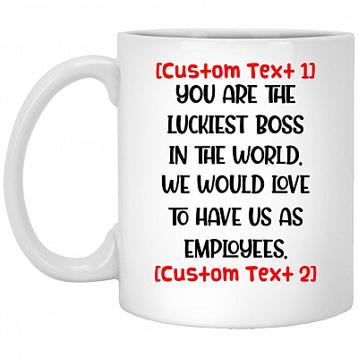 11 oz. White Mug