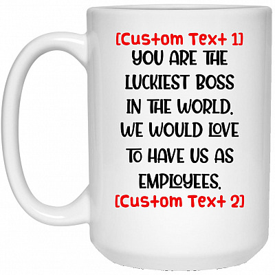 15 oz. White Mug