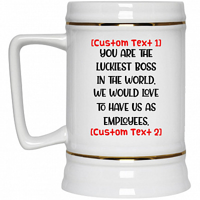 22 oz. Beer Stein
