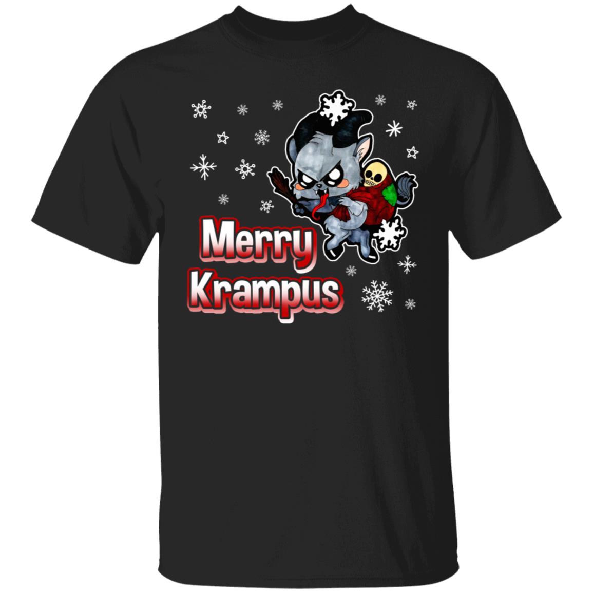 Merry Kam-pus Christmas Holiday T-Shirt, Black, Unisex T-Shirt