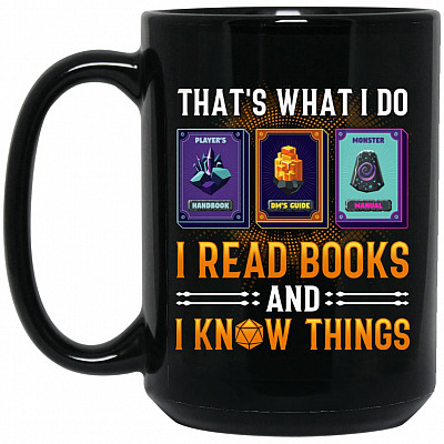 15 oz. Black Mug