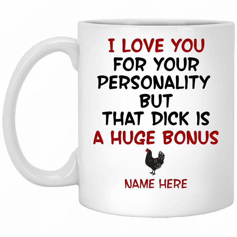 Personalized Huge Mug, White, 11 oz. White Mug
