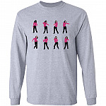 Matching Girl Hoodie, Sport Grey, Long Sleeve