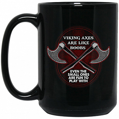 15 oz. Black Mug
